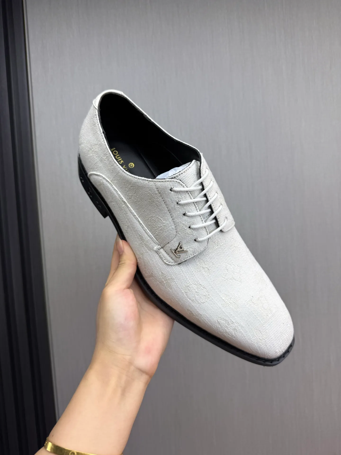 Factory 720💰 LV. Men's business casual leather shoes, all made of imported original brand leather, just to create a more comfortable wearing experience, original non-slip and wear-resistant outsole ✔️16-45 (38.45 non-refundable)